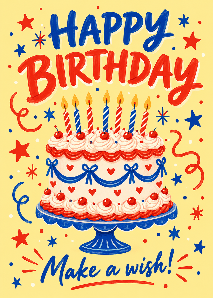 Retro Birthday